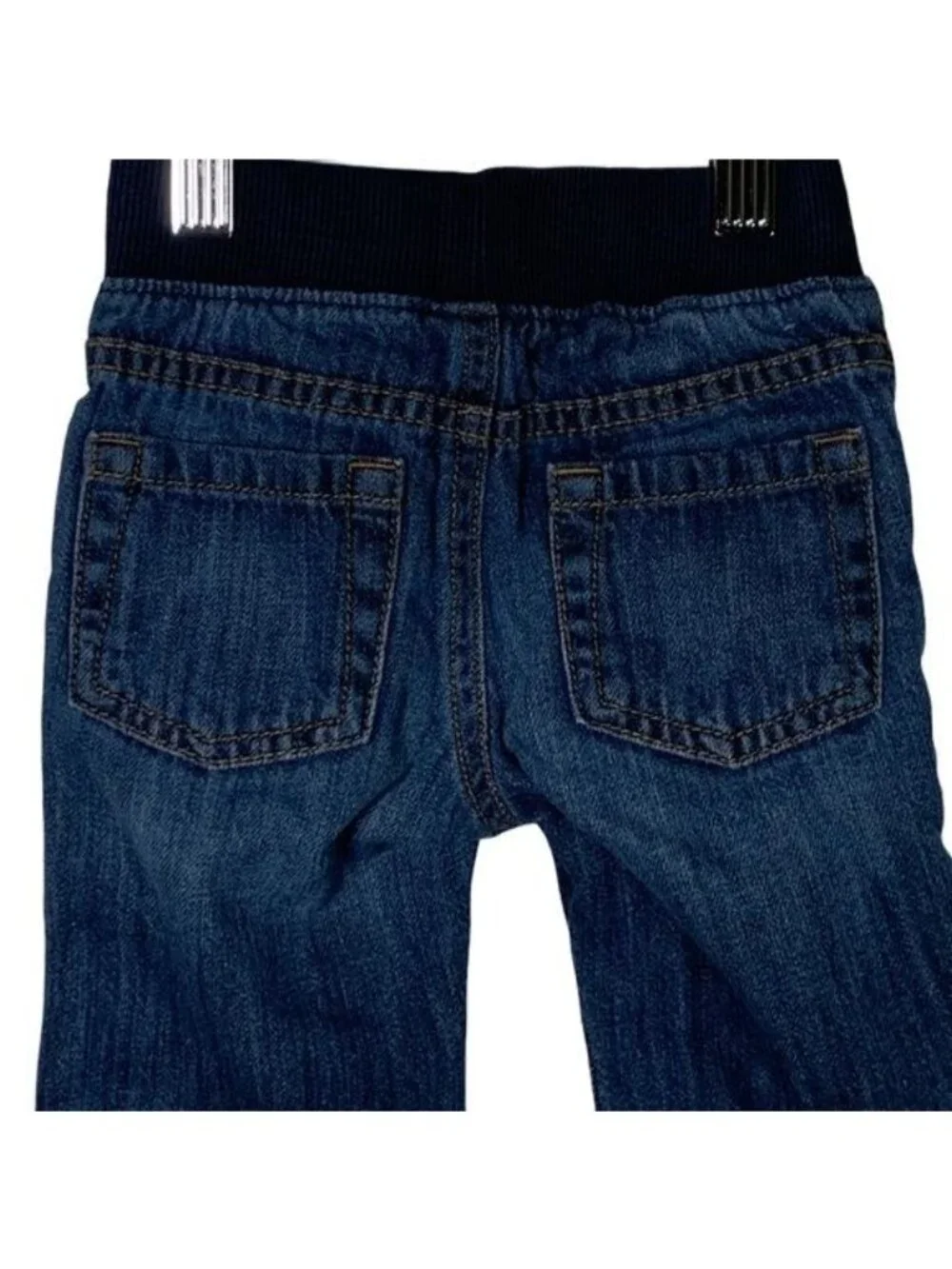 Gymboree Baby Boys Jeans 6–12 Months Elastic Waist Denim Pants